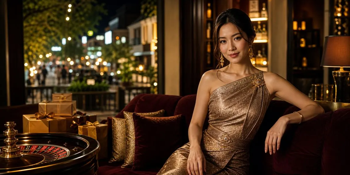 โต๊ะรูเล็ตบรรยากาศนิมมานฯ เชียงใหม่ กับนางแบบชุดผ้าไหมไทย ภาพเปิดหน้าเกี่ยวกับ m4super