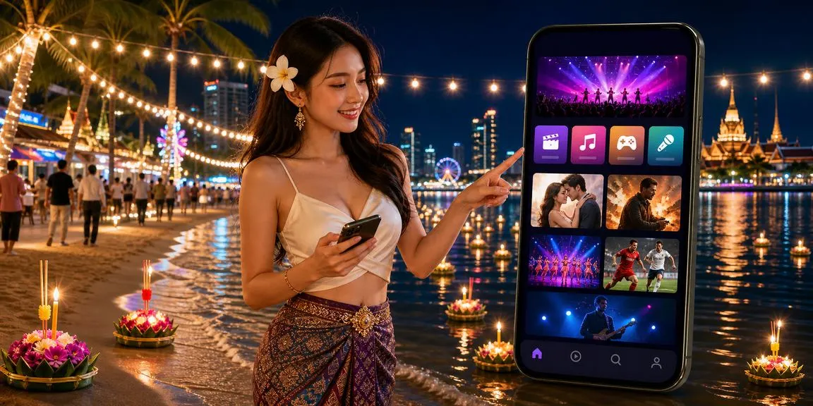 แอปคาสิโน m4super บนมือถือในบรรยากาศเทศกาลลอยกระทง พร้อมเปิดบัญชีใหม่