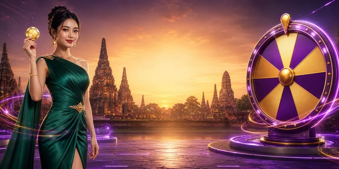แสงนีออนงานจับรางวัลอยุธยา สื่อถึงเงื่อนไขโปรโมชั่นที่ชัดเจนของ M4Super